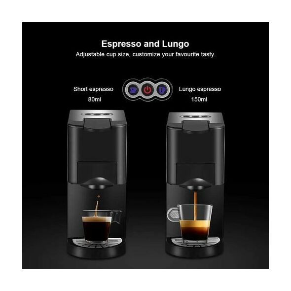 Machine a Café inox 3 En 1 - Dolce Gusto / Nespresso / Poudre - 19